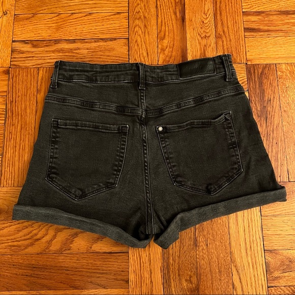 H&M &Denim Black Denim Shorts - Picture 3 of 8